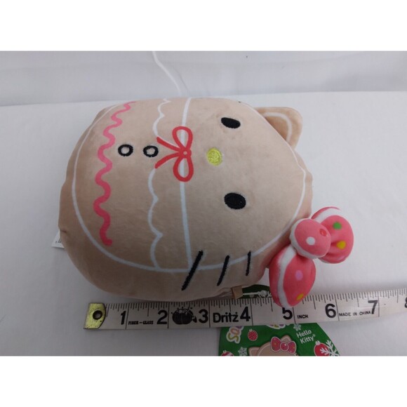 Original Squishmallows 5" Sanrio Hello Kitty Gingerbread Plush - Picture 6 of 6